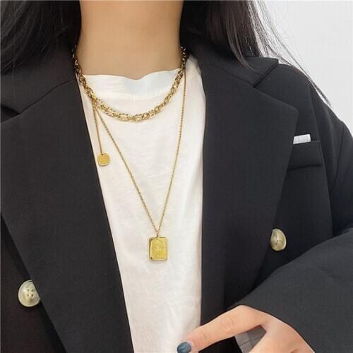 316L Stainless Steel New Fashion Fine Jewelry I Love You Couple Goodluck Little Prince Choker Necklaces & Pendants For Women Men