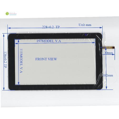 ZhiYuSun RO291272080 touch screen panel for radio car 228*136 228mm*136mm FreeShipping Tablet PC TouchSensor glass