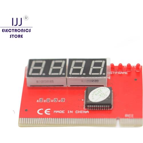 PC 4 Digit Digital LED Indicator Display PCI Card Motherboard Diagnostic Analyzer Tester Diy Electronic PCB Board Module