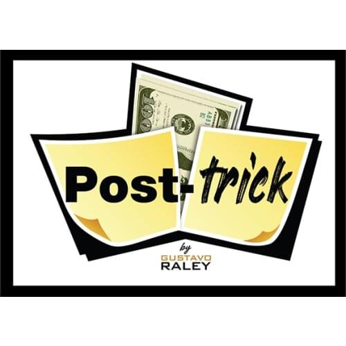 POST TRICK U.S. (Gimmicks) by Gustavo R Stage / Parlor Performer Moeny Magic Tricks Illusions Close up Magic Walk Around Fun