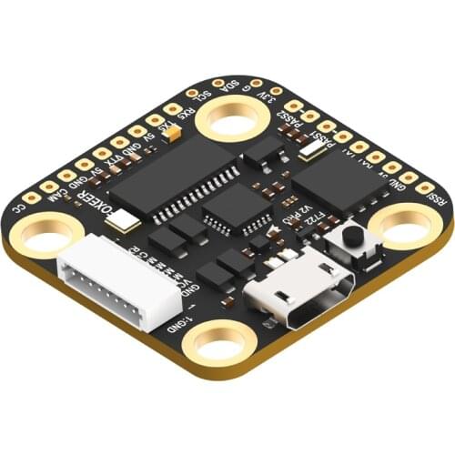 Foxeer Mini F722 V2 Pro (Flown By BMS) FPV Flight Controller Pit PASS MPU6000 F722 2-6S 20X20mm for FPV Racing Freestyle Drones