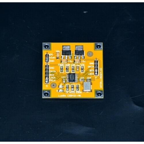 CS8421 I2S sampling rate conversion up-frequency down-frequency module Convertible data format Customizable parameters