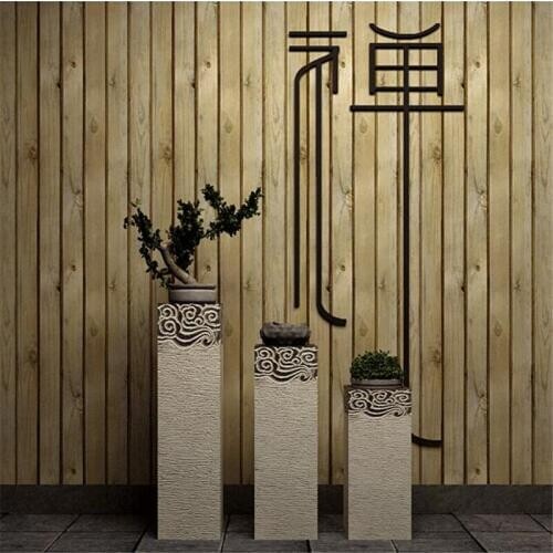 Wellyu Retro nostalgic imitation wood grain wallpaper bar cafe restaurant industrial wind clothing wallpaper papel de pared обои