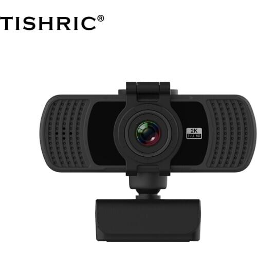 TISHRIC PC-C6 Full HD Webcam 1080P Cover USB Web Cam With Micphone 4 Million Pixels 360°Rotary Joint USB Web Camera For Computer