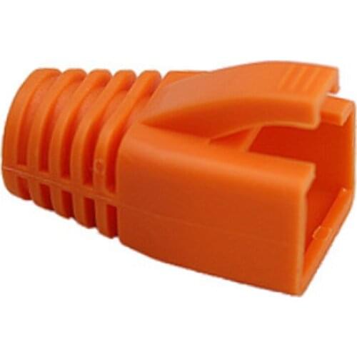 RJ45 Cat7 Caps Cat6a Network Ethernet Cable Connector Cat 7 Plug Protective R Boots Sheath Color Bush OD 7Mm