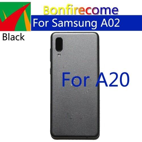 10Pcs\Lot For Samsung Galaxy A02 A022 A022F Housing Battery Back Cover Case Rear Door Chassis Replacement