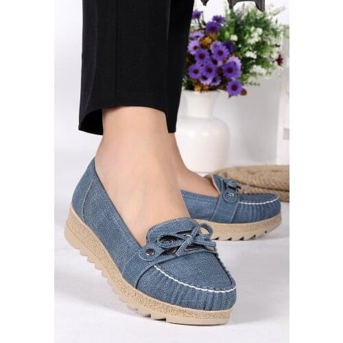 Ayakland Cns 3107 Women Casual Ballerina Shoes