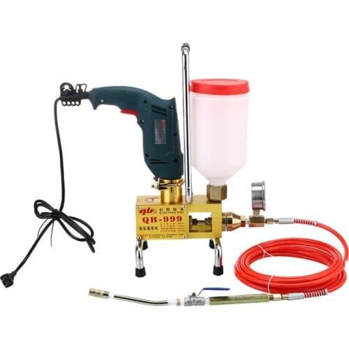 850W Epoxy injection pump Epoxy / Polyurethane foam Grouting Machine Steel Hose concrete repair crack 999 high quality