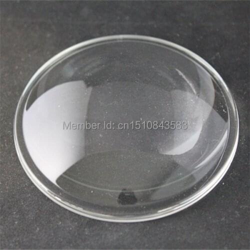 Acrylic plano LED lens diameter 50mm, focal length 75mm