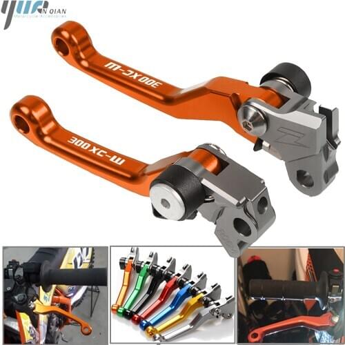 For 300 XC-W 300XC-W 2014-2016 2017 2018 2013 CNC Aluminum Motorcycle Brake Clutch Lever Dirt bike Pivot Lever Handle Levers