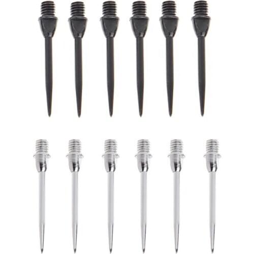 6pcs Professional Replaceable Dart Steel Tip 2BA Thread Darts Needle Accessories