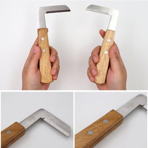 Farm Cattle Horse Hoof Knife Shears Right Handed Double Edge Veterinary Sheep Goat Pig Castration Animal Foot Pruning Tools