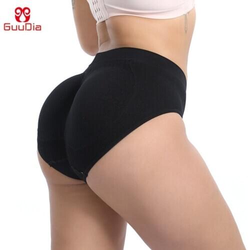 GUUDIA Pocket Padded Panties Women Body Shapers Women Butt Lifter Hip Enhancer Shapewear Seamless Shaper Casual Wearing Shape