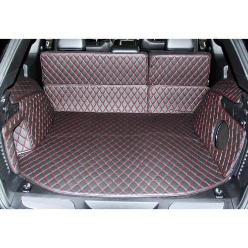 Good & Free shipping! Special trunk mats for Jeep Grand Cherokee 2018-2010 waterproof cargo liner boot carpets for Cherokee 2017