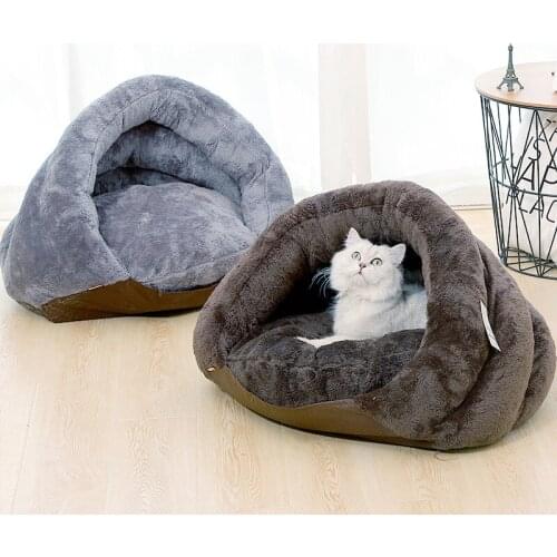 Dog Bed Tent Classic Cat Litter Dog Tents For Large Dogs Warm Sleeping Bag Cat Dog Tent Bed Group Velvet Cat Litter Cat Litter