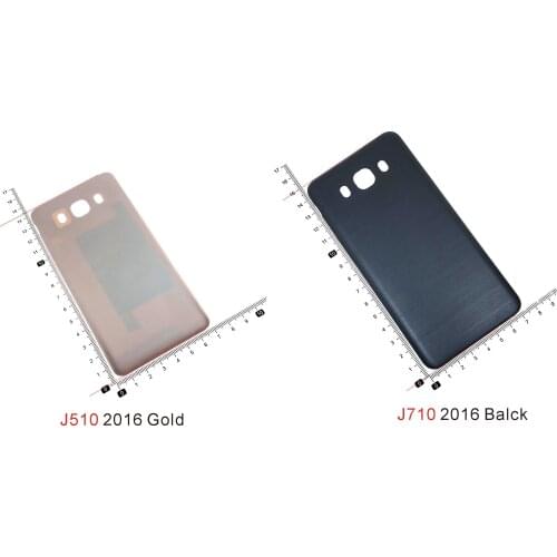 J3 J5 J7 2016 Battery Cover For Samsung Galaxy j310 j510 j710 Back Cover Rear Plastic Door Housing Case Replacement Housing
