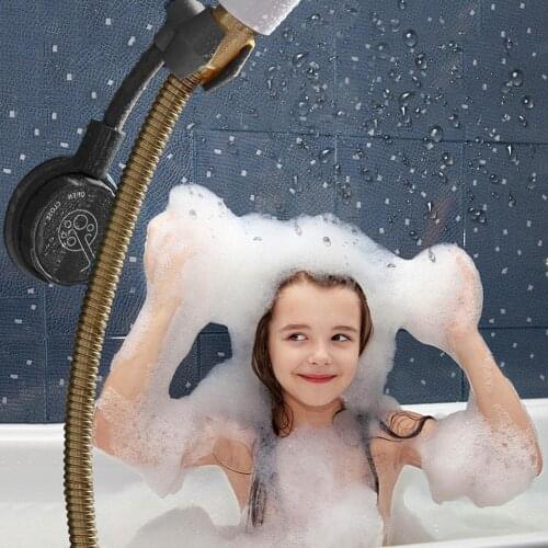 Bathroom Shower Hook Free Punching Seamless Adjustable Bathroom Tools Accessories Shower Shower Base Fixed Accessories Rack G1J5