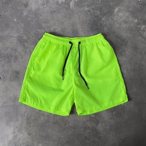 Summer Green Sports Running Bike Shorts Men Casual Lace Up Beach Board Shorts Boy Sexy Short Micro Fitness Shorts Plus Size Xxxl