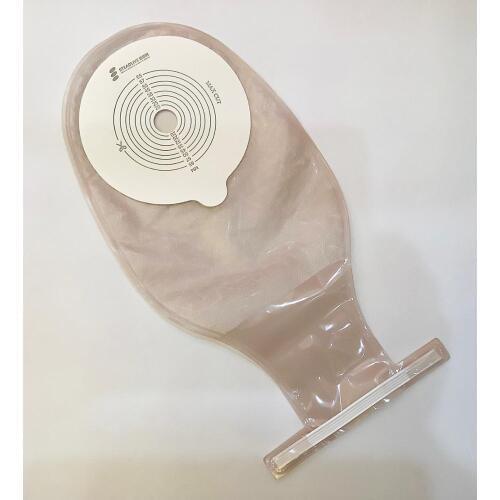 20pcs Ostomy bag One-piece Drainable Colostomy Bag with Steel Wire Closure,Portable&Odor-free Opaque Stoma Care Bags