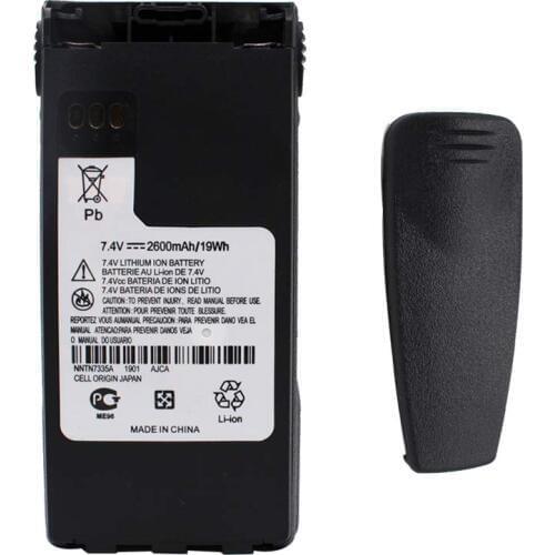 NNTN7335 NNTN9858C 2600mAh Li-ion Battery for Motorola Radio MT1500 PR1500 XTS1500 XTS2500 NTN9815 NTN9816 NTN9857 NNTN7554