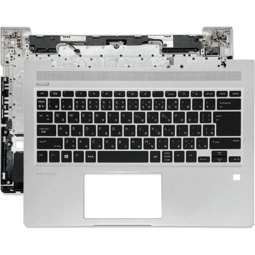 95% NEW Original Upper Top Case Palmrest With Keyboard For HP ProBook 14 440 G6 445 G6 Keyboard Japanese C Cover