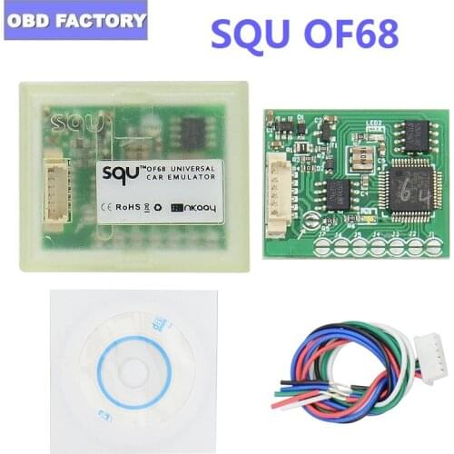 New OBD2 Emulator Universal IMMO Emulator V96 (K-LINE/CANBUS CARS) OBDii SQU OF80 SQU OF68 Car Universal Emulator