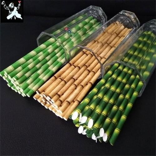 Disposable Long Paper Thin Straw Environmental Protection Paper Milk Tea Color art Creativity Ins Net Red Juice Cocktail Straws