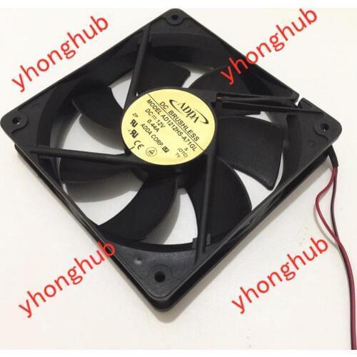 ADDA AD1212HS-A71GL S Server Cooling Fan DC 12V 0.44A 2-Wire