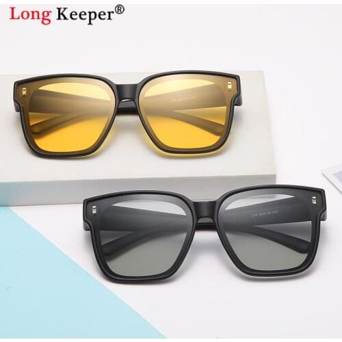 Polarized Photochromic Sunglasses Men Women Fit Over Glasses Wrap Around Shield Sunglass Wear to Cover Over Prescription Glasses