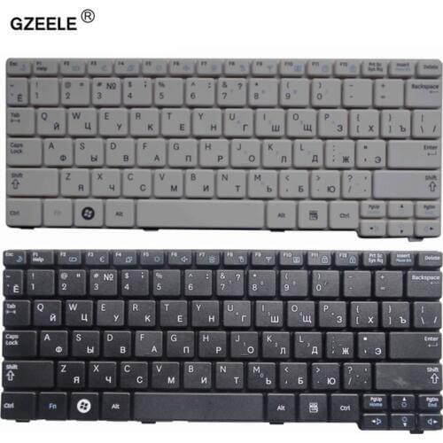 GZEELE NEW russian keyboard for Samsung N150 plus N143 N145 N148 N158 NB30 NB20 N102 N102S NP-N145 Laptop black/white RU layout