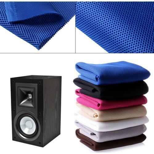 Speaker Mesh Speaker Grill Cloth Stereo Grille Fabric Dustproof Audio Cloth New