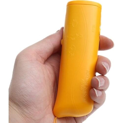 T84E 3 in 1 Ultrasonic Anti Bark Stop Barking Dog Training Repeller Control