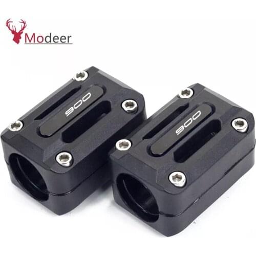 Motorcycle Engine Guard Bumper Protection Decorative Block Crash Bar Decor 1 Pair For Kawasaki Z900 Z 900 RS Z900R Z900RS 2019