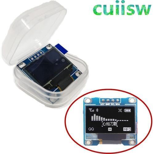 1Pcs 128X64 OLED LCD LED Display Module white For arduino 0.96" I2C IIC SPI Serial new original