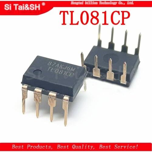 10PCS TL081CP DIP8 TL081 DIP TL081C DIP-8 new and original IC