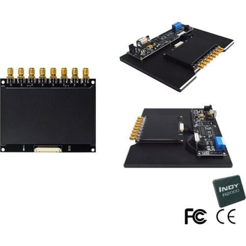 Eight-port rfid module with impinj R2000 chip built-in and molex interface connector for UHF warehouse management