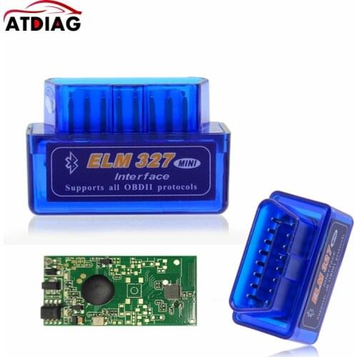 ELM327 Bluetooth Auto Diagnostic Tool V1.5/v2.1 ELM 327 Diagnostic-Tool OBD2 Car Code Scanner OBD 2 OBDII Scaner Automotivo