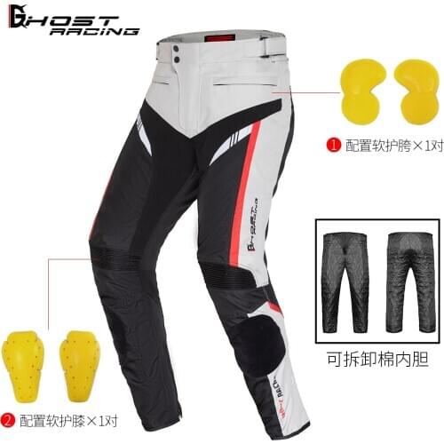 GHOST RACING motorcycle riding pants rider racing motorcycle pants fall wind warm winter pants