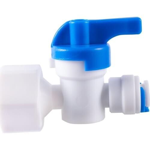 1/2 inch female to 1/4 inch quick connect valve Switch Thread Hose Water tube Connector Fitting Garden Quick Connector