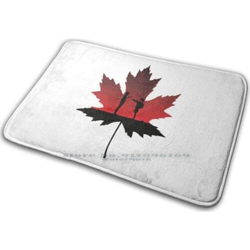 Maple Leaf Goblin K Drama Mat Rug Carpet Anti-Slip Bedroom Entrance Door Mat K Pop Kpop Korean Pop Korea Idol Music Korean Idol