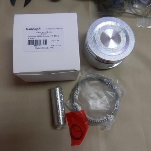 GX220 PISTON KIT STD FOR HONDA GX210 7.5HP 4 STROKE ENGINE CYLINDER HEAD RING SET CLIPS PIN WATER PUMP GENERATOR PARTS