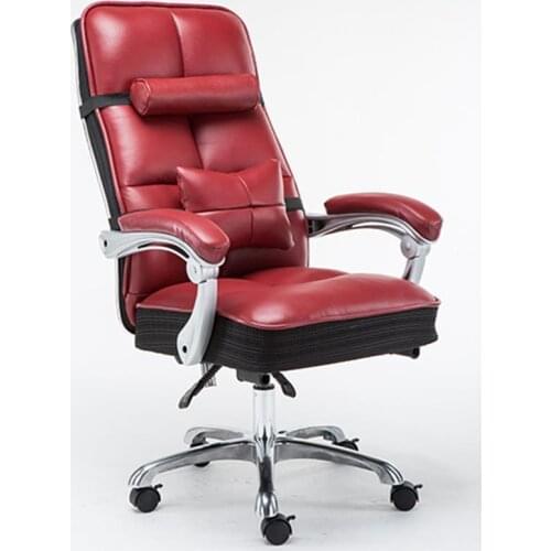 Bilgisayar Sandalyesi Ergonomic Fotel Biurowy Armchair Office Furniture Leather Poltrona Cadeira Silla Gaming Computer Chair