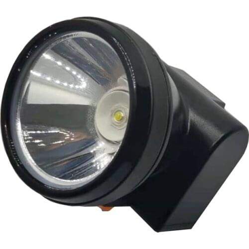 KL3LM Mining Headlamp Rechargeable Flashlight Miner Cap Light Waterproof Hard Hat Lamp Fishing Headlight with Strobe Function