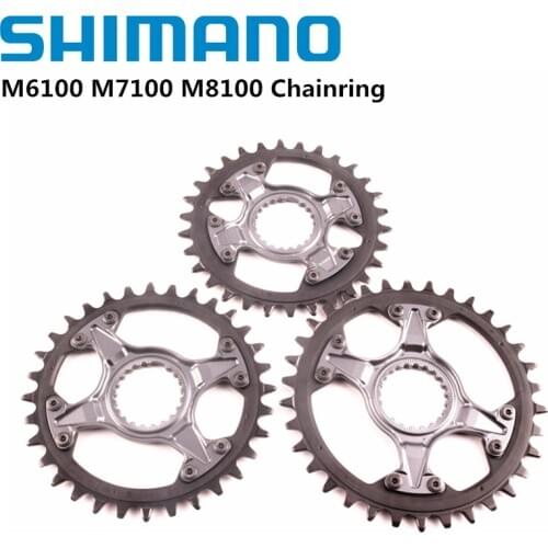 Shimano CRM75 Chainring For SLX M6100 M7100 M8100 12 Speed Bike Bicycle Parts Gear Crankset 30T 32T 34T SM-CRM75 Crown 12s Bike