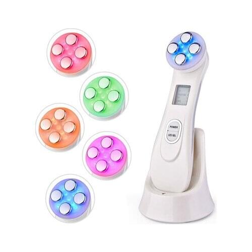 RF Beauty Equipment EMS Micro Current Lifting And Firming Facial Part Import Tammy Machine Photorejuvenation Device Massager