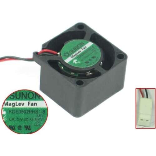 Sunon KDE0502PHB1-8 MS DC 5V 0.8W 25x25x15mm 2-wire Server Cooling Fan