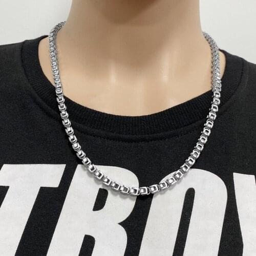 Titanium steel domineering imperial chain stainless steel necklace fashion mens jewelry hot sale