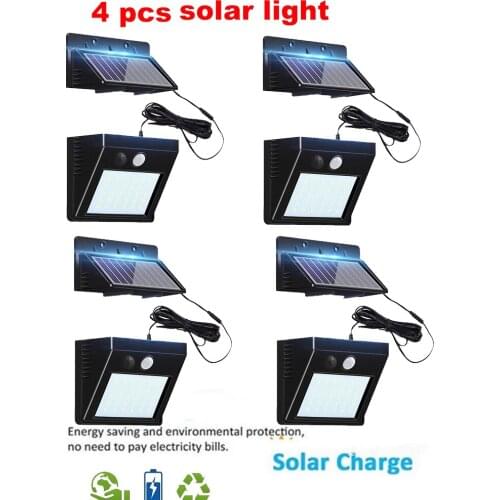 30 LED Waterproof Solar Buitenlamp Outdoor Lamp Motion Sensor Detector Wall Light Path Garage Patio Lighting Security Night Ligh
