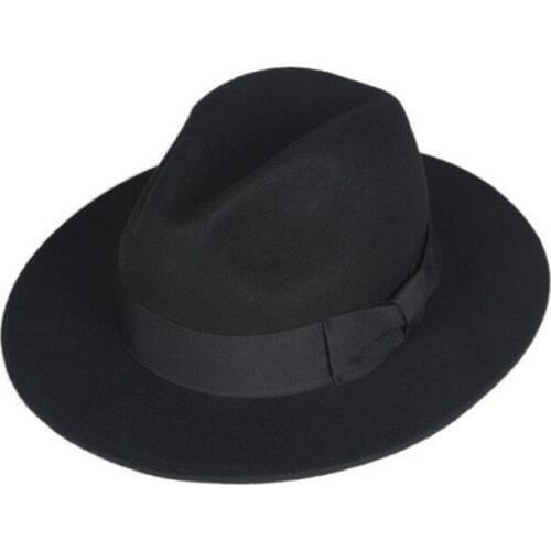 Retro Brand New Fashion Womens Mens Wide Brim Fedora Hat Summer Panama Sun jazz Trilby Sombrero Cap IN Stock