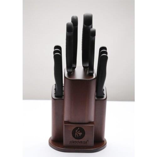 10 piece Standing (kütüklü) Original Riding On Quality Kitchen Knife set